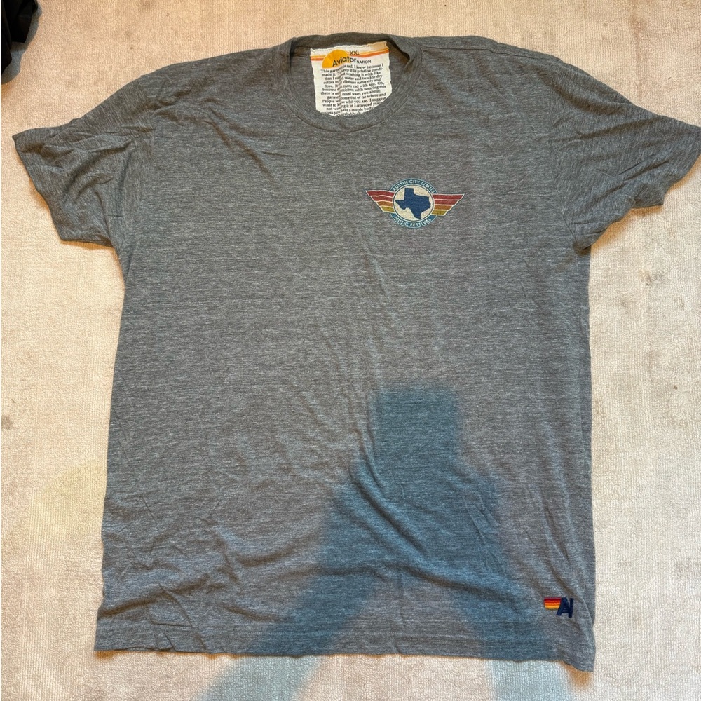 Aviator Nation Gray ACL Tee XXL